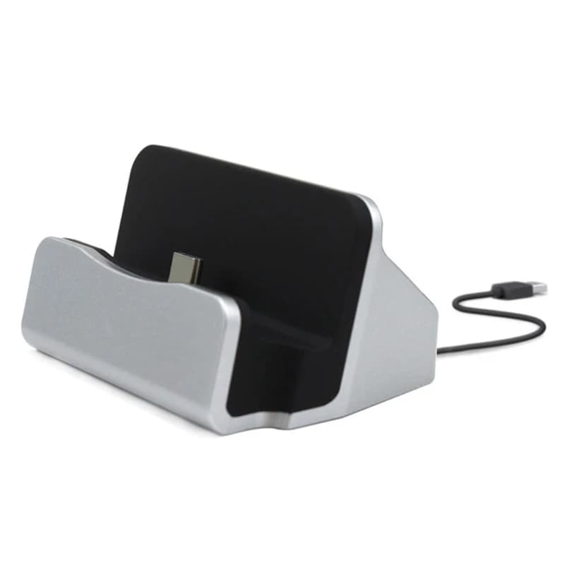 Station de chargement rapide de Type C, chargeur de bureau USB C 3.1 avec câble pour téléphone porta