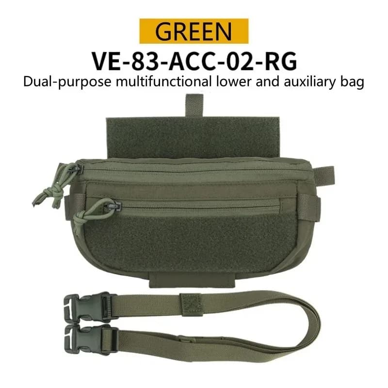 Sac d'accessoires suspendu à double usage – Pochette de rangement extensible et à dégagement rapide 