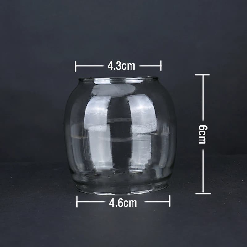 Haute qualité! Lampe cheval abat-jour en verre nostalgique rétro lampe à kérosène extérieure abat-jo