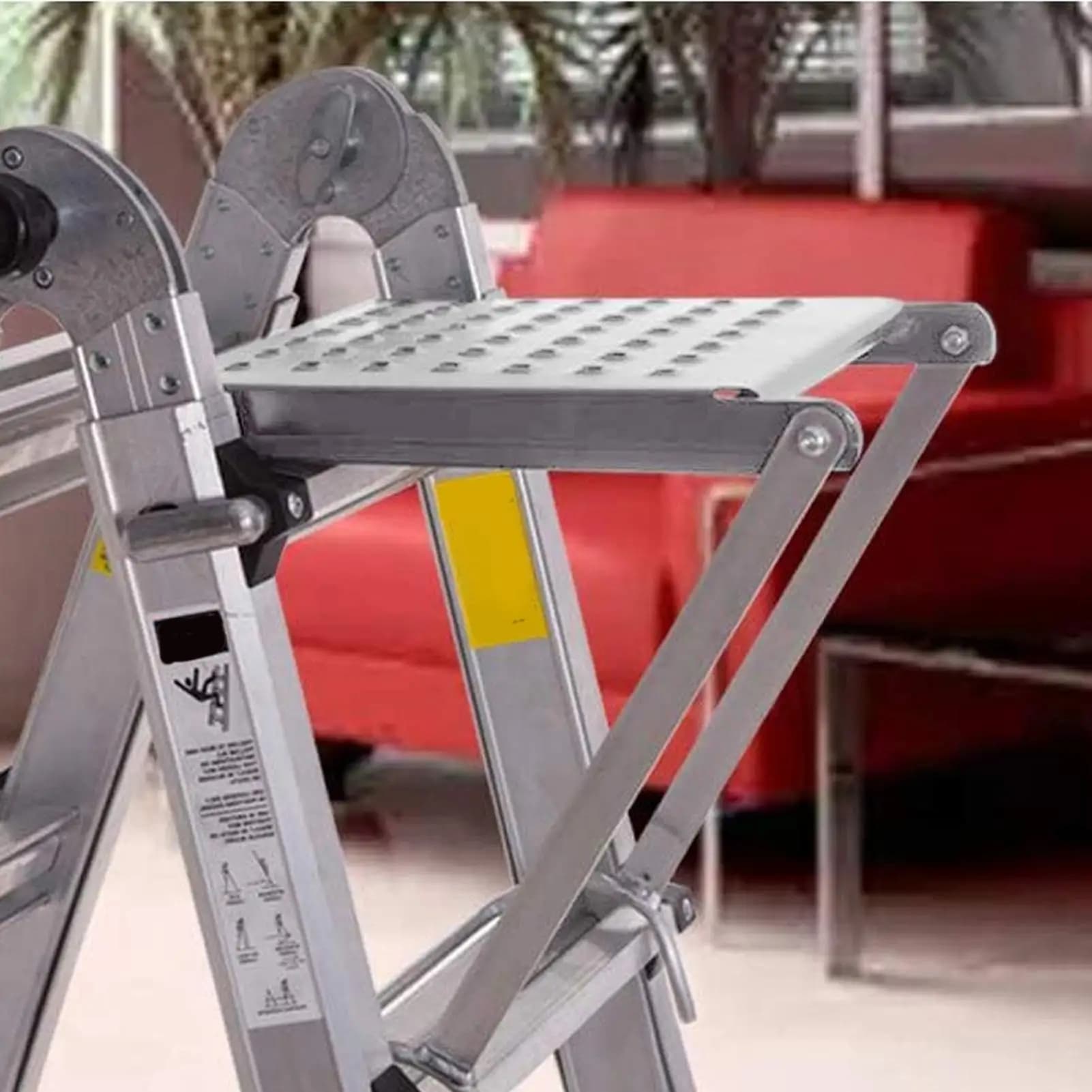 Accessoire de panneau d'échelle, capacité de 150Kg, fixation de matériel d'extension robuste pour pe