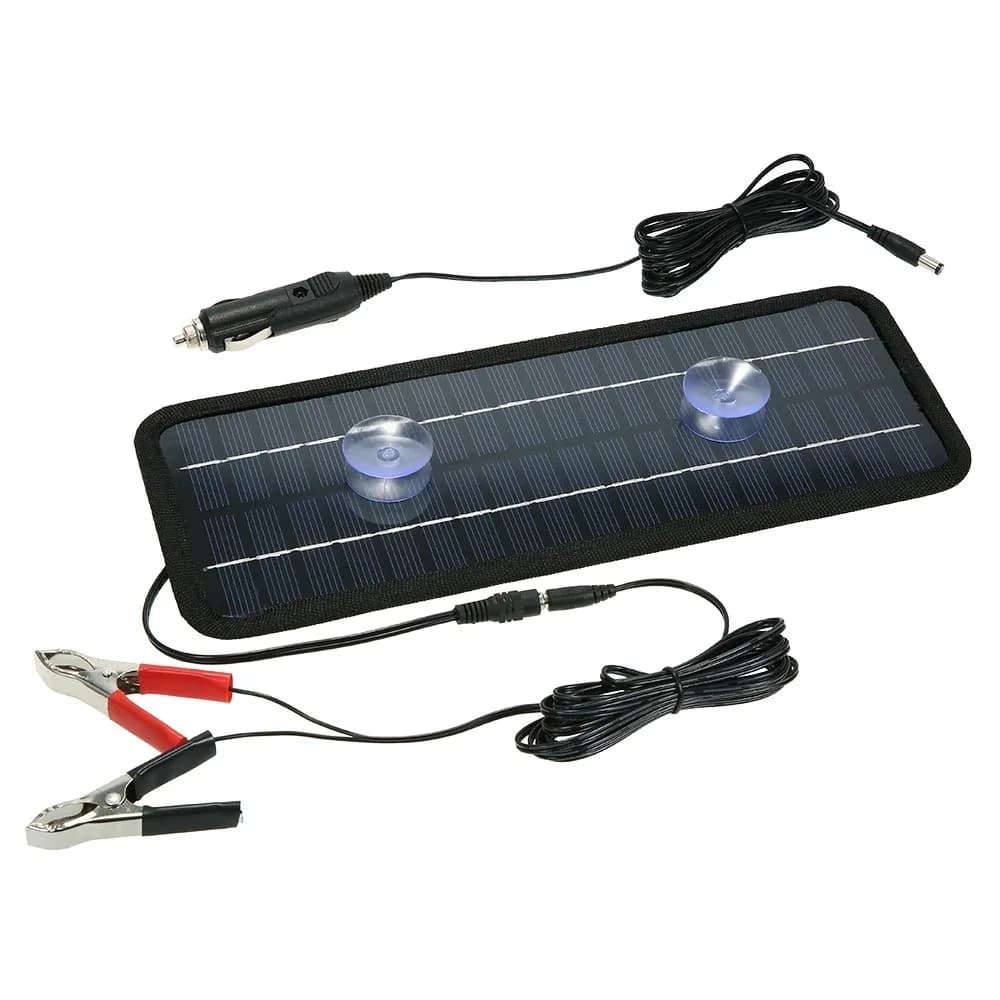 Chargeur Solaire Portable 18V 12V 20W pour Voiture, Moto, Trottinette Électrique – Entretien Efficac