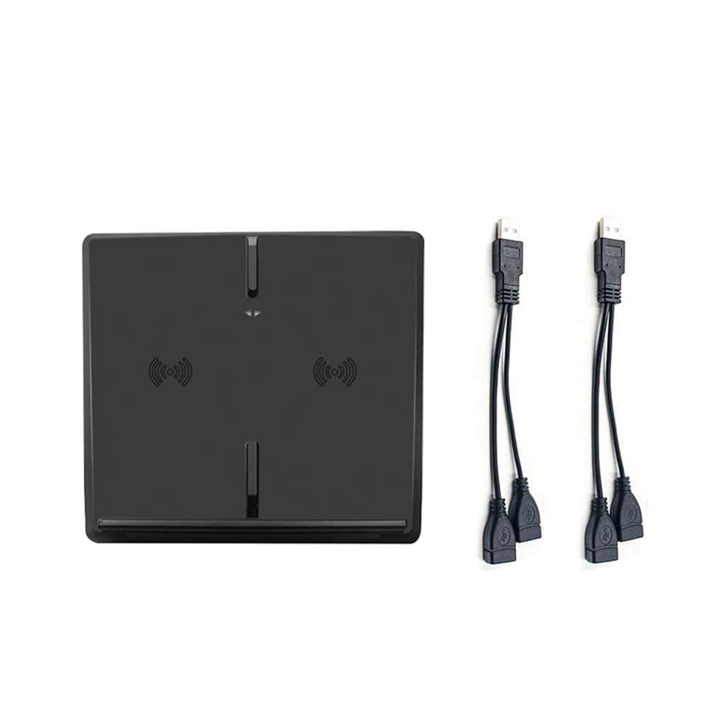 Le plus récent chargeur sans fil pour Tesla modèle 3 Support double Smartphone Pad accessoires de vo