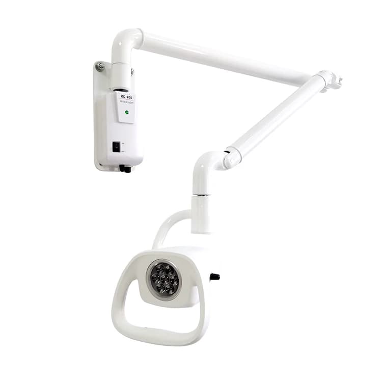 Lampe d'examen vétérinaire murale et de plafond, lampe chirurgicale LED sans ombre, lampe d'examen é