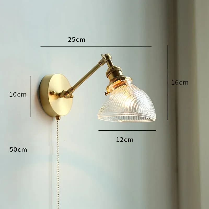 Applique murale LED en céramique moderne, à côté des nervures, interrupteur chinois, miroir extérieu