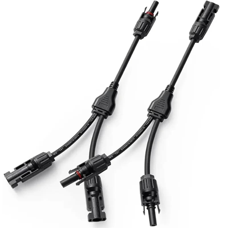 2Y branche connexion parallèle 30A 1000V connecteur solaire électrique photovoltaïque 2 pièces panne