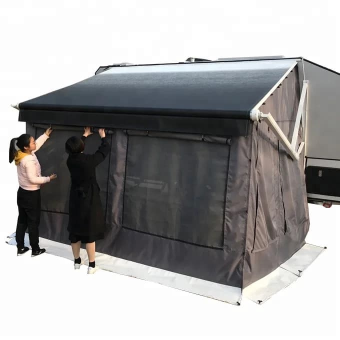 Kits de murs d'annexe pour auvent de caravane personnalisables, accessoires pour caravanes