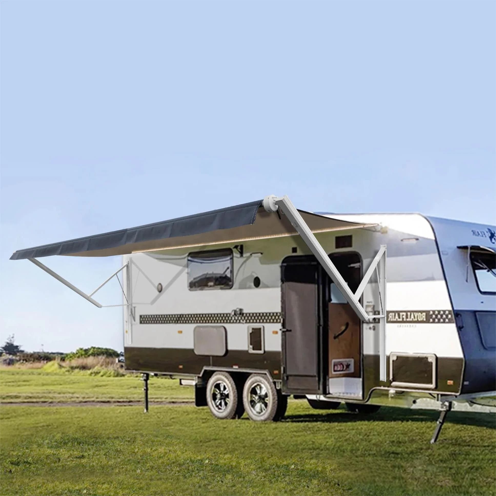 Wareda luxe caravane Camping auvent extérieur enroulable rétrait Rv Camper Van auvent pour le statio