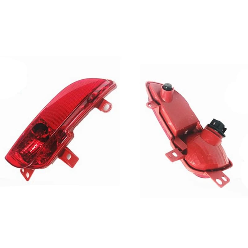 Réflecteur de phare antibrouillard arrière pour voiture Peugeot 206, 207