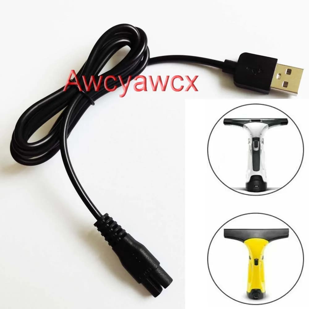 Chargeur d'alimentation pour aspirateur en verre, 5.5V, 600mA, 0.snapDC, câble USB, Karcher KB5, WV1