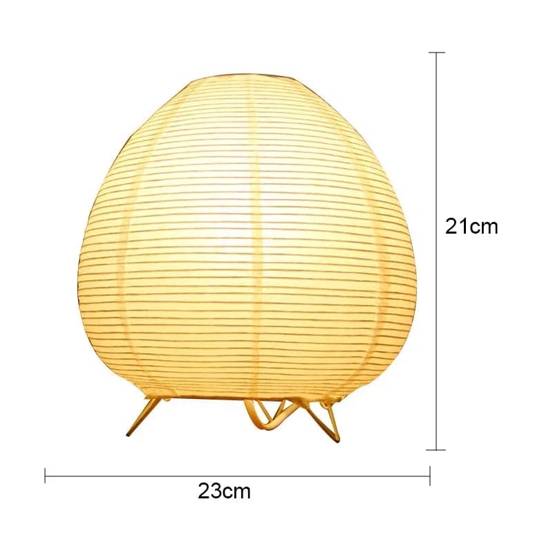 Lanterne japonaise en papier de riz, lampe de Table Led, salon, chambre à coucher, chevet, étude, hô