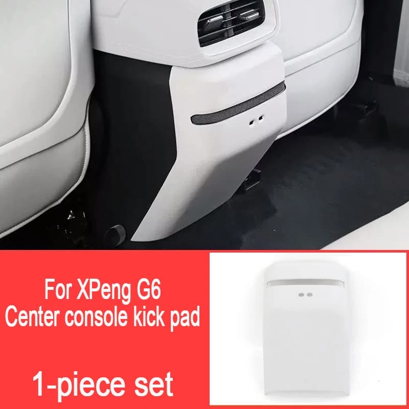 Pour Xpeng G6 2023 2024 2025 accessoires arrière de voiture Anti coup de pied accoudoir boîte couver