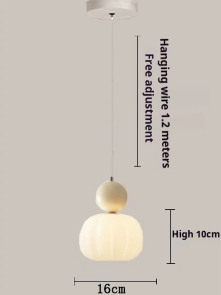 Lampe LED suspendue au macaron au design nordique minimaliste, luminaire décoratif d'intérieur, idéa