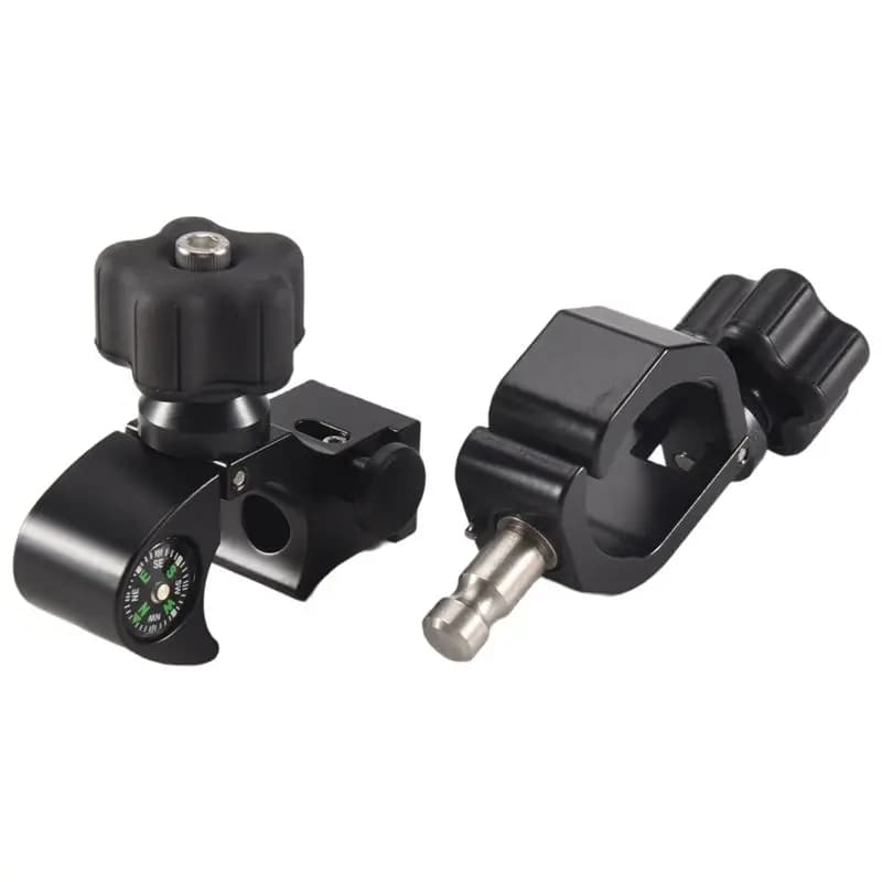 Pince de fixation rapide A36T avec boussole et support pour collecteur de données, GPS, station tota