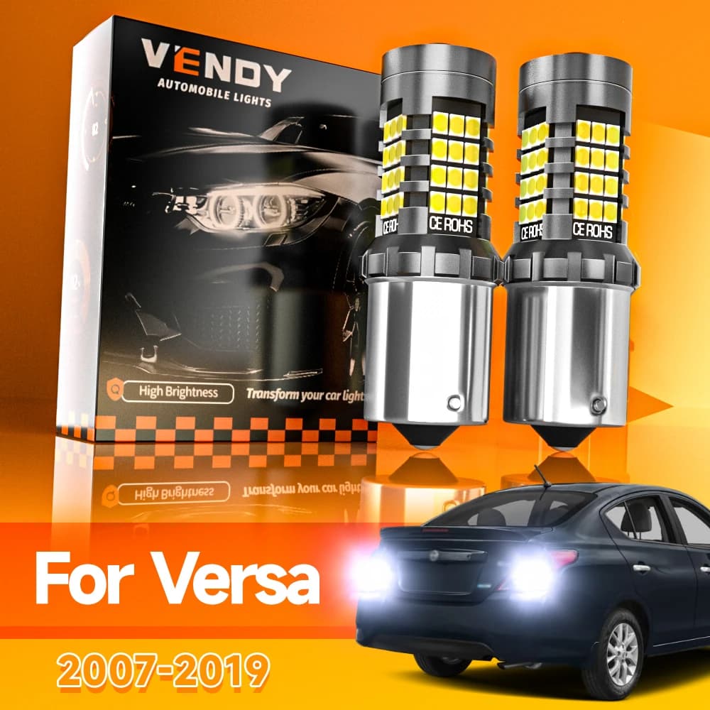 2 pièces pour Nissan Versa 2007-2019 LED feu de recul lampe de secours 2008 2009 2010 2011 2012 2013