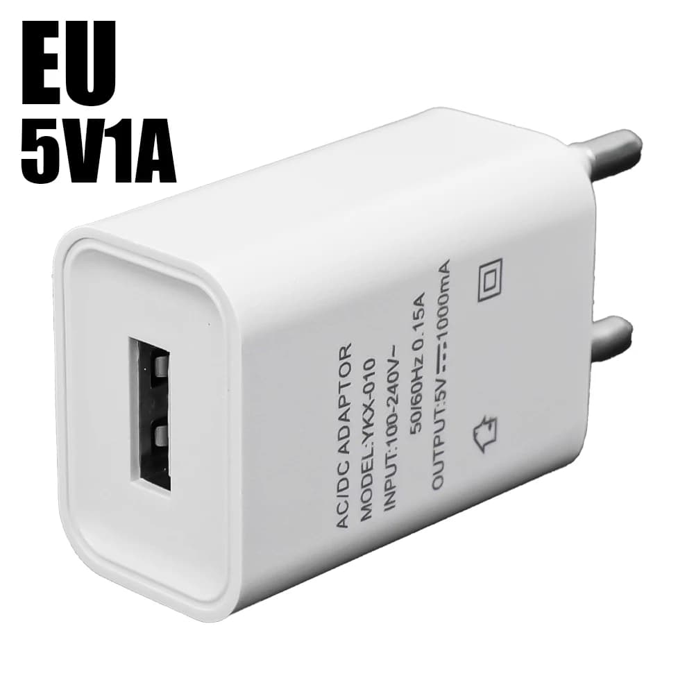 Chargeurs de téléphone portable à charge rapide 5V 2A QC3.0, adaptateur de chargeur mural USB haute 