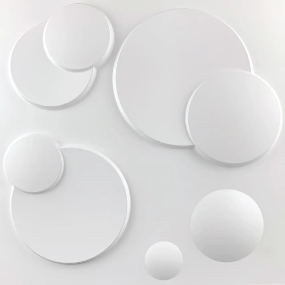 Panneau mural 3D blanc en mousse de brique, autocollant mural Non auto-adhésif imperméable, papier p