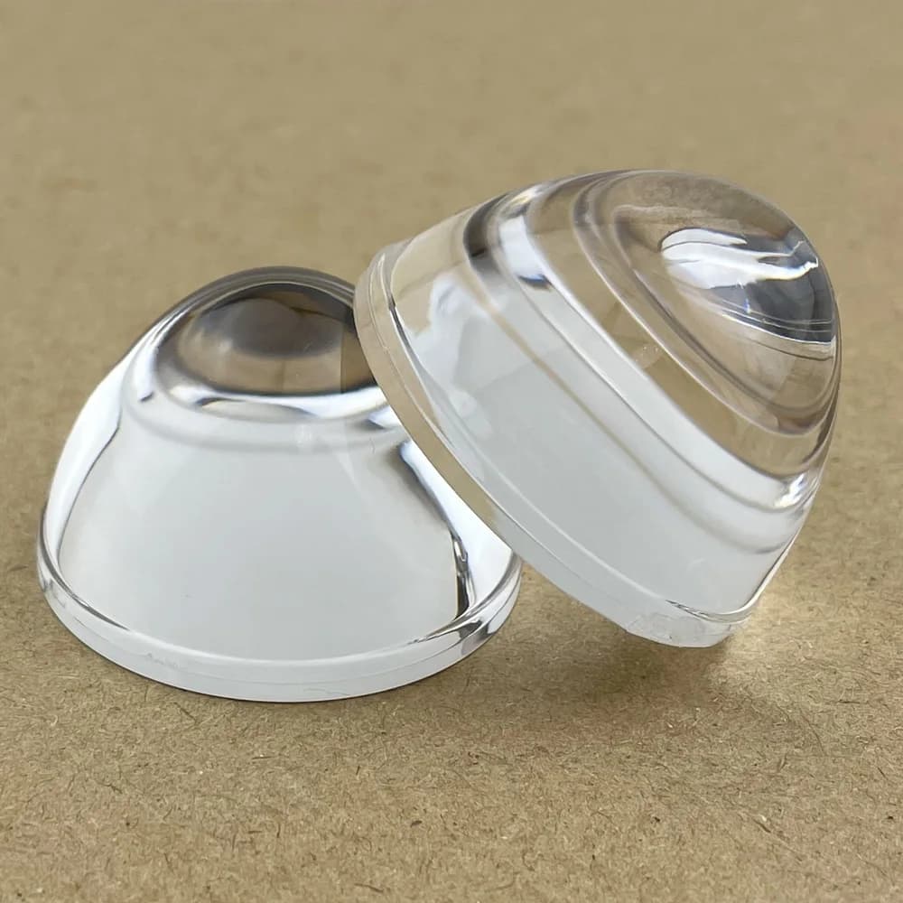 LED Super concentrant COB lampe à LED lentille lampe de voiture plan-convexe un faisceau de lumière 