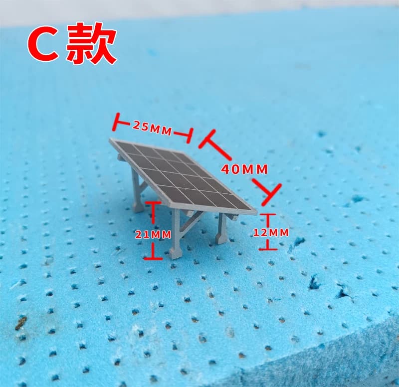 Simulation Miniature panneau solaire photovoltaïque modèle bricolage construction Table de sable scè