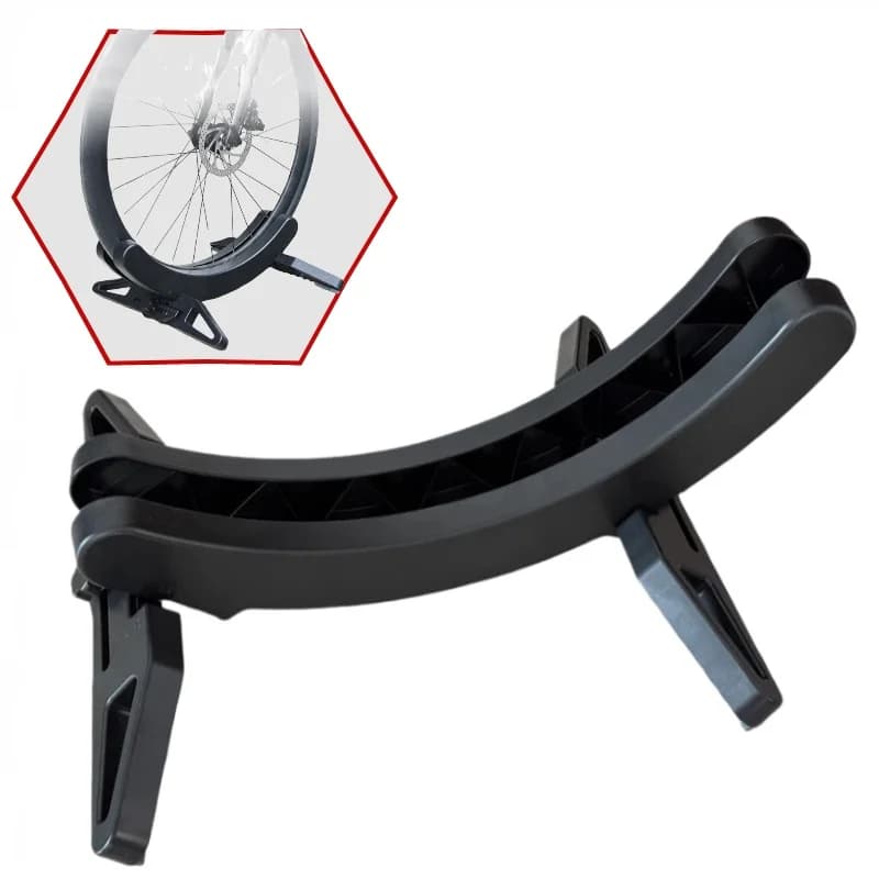 Support de stationnement réglable pour vélos – Porte-vélos de sol pour VTT et vélos de route – Prése