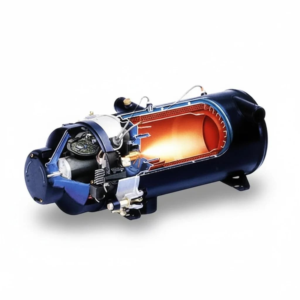 Chauffage de stationnement diesel, 5KW 10KW 16KW 12V 24V, chauffe-eau liquide, préchauffeur de moteu