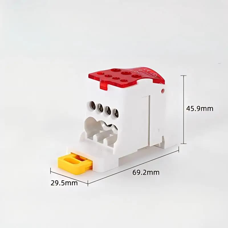 Boîtier de distribution d'alimentation sur rail DIN UKK, bornier 80A 125A 160A 250A 400A, boîte de j