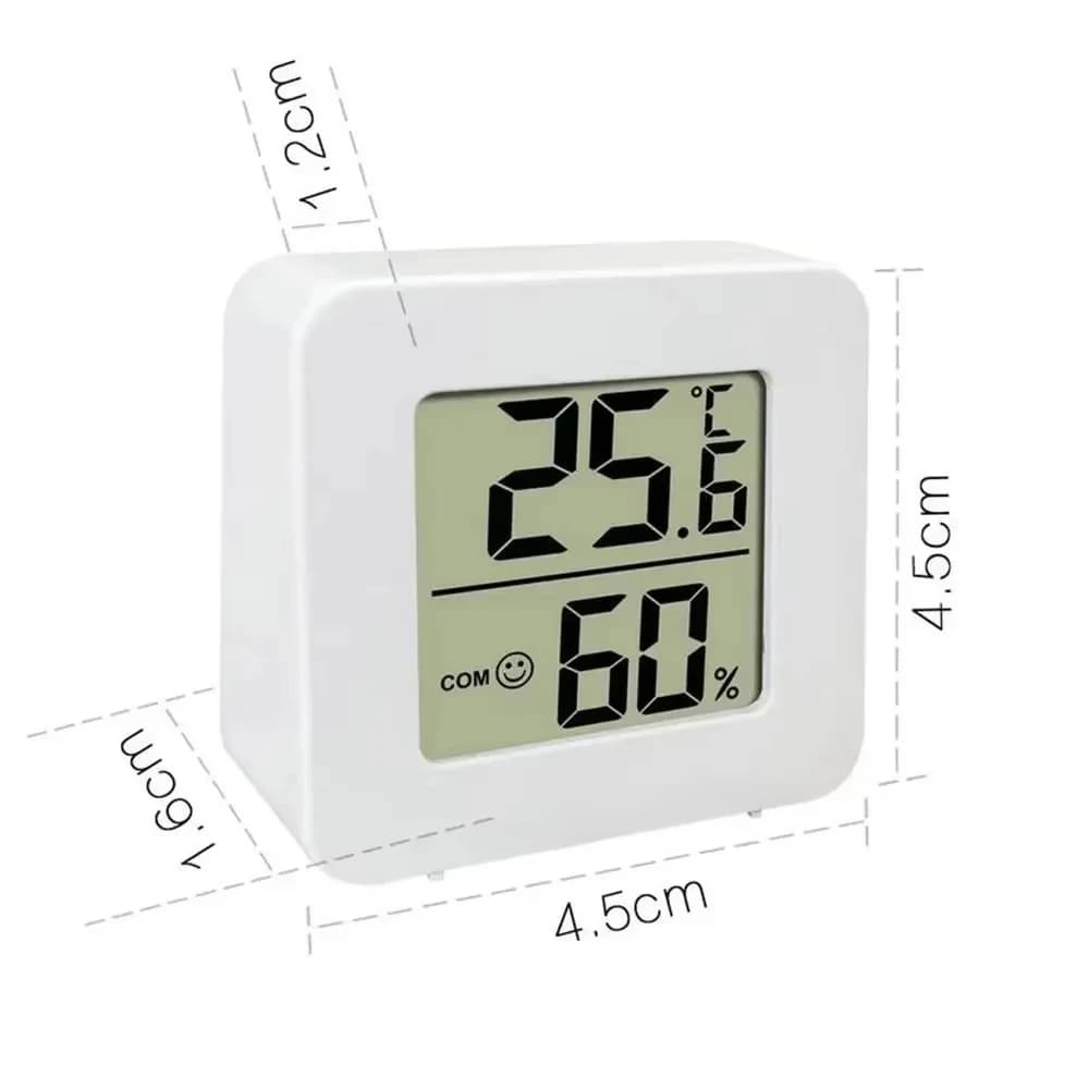 Horloge électronique température humidité mètre Station météo pour la maison avec alarme LED thermom
