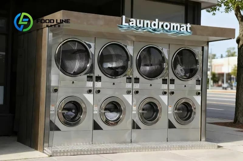 Lave-linge industriel électrique neuf 15 kg 25 kg 35 kg avec nettoyage à l'eau froide pour blanchiss