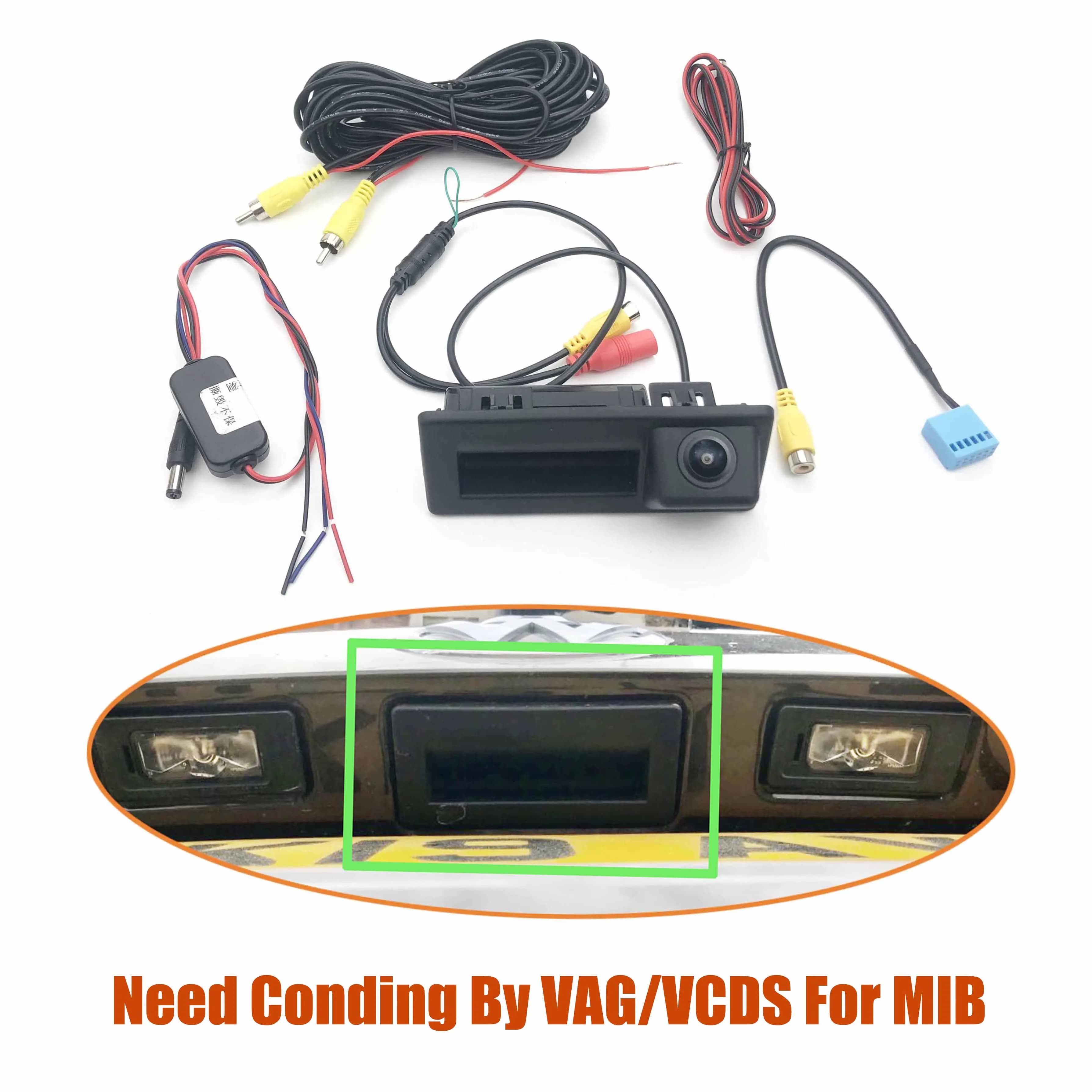 Caméra de voiture VKAUTO pour Vw Caddy 2K 2016 ~ 2020 caméra de sauvegarde de stationnement fonction