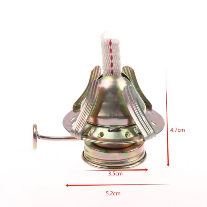 Brûleur de lampe à huile pour lampes antiques, pièces de rechange pour lampes à huile avec collier d
