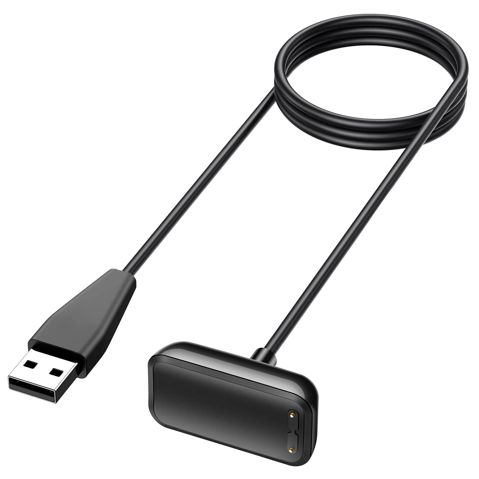 Chargeur de montre magnétique de Type C pour Fitbit Charge 5 6, câble de chargement pour Fitbit Luxe