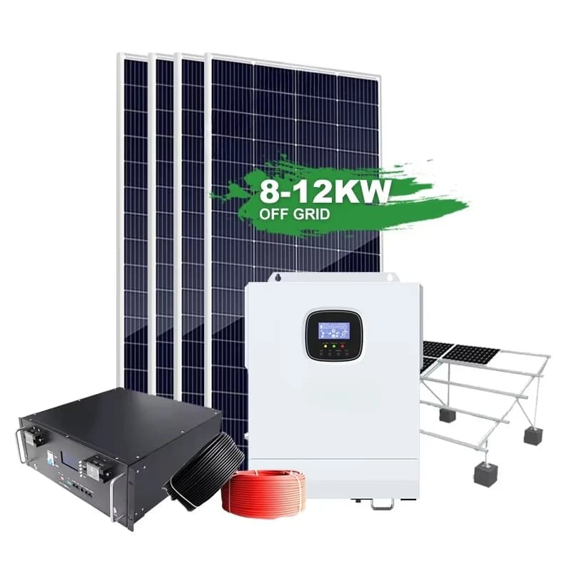 Système de panneaux solaires 5000W 6000W, onduleur solaire hors réseau avec contrôleur MPPT pour usa