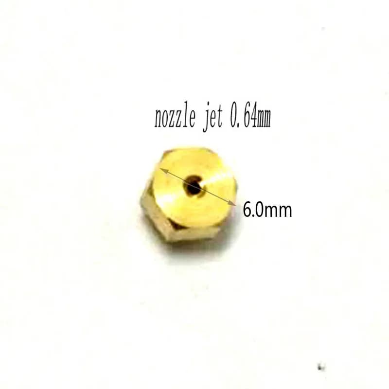 10 pièces M5 * 0.5 gpl accessoires de chauffe-eau à gaz liquide et gaz naturel buse de chauffe-eau j