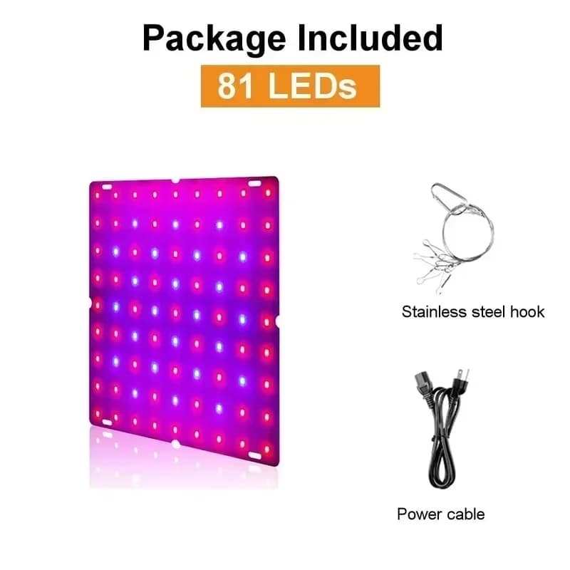 Lampe de culture LED pour plantes, spectre complet, hydroponique, pour plantes, phyto, végétation, f