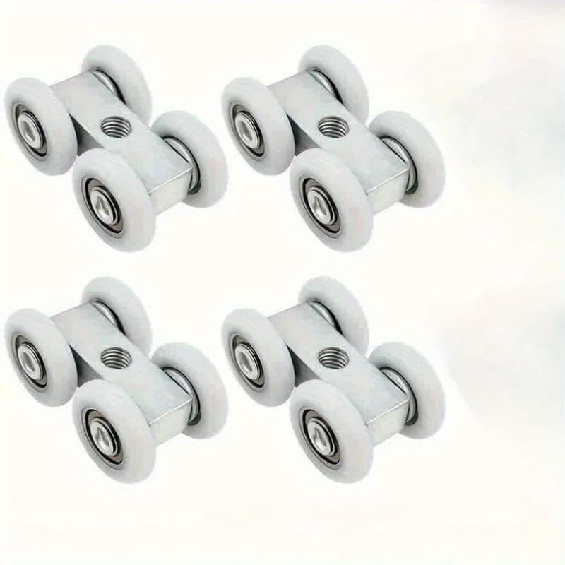 Accessoires de porte coulissante de roue de salle de douche, porte vitrée de salle de bain et fenêtr