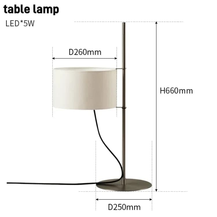 Lampadaire en noyer tissu design lampadaire réglable relevable chambre chevet décoration canapé coin