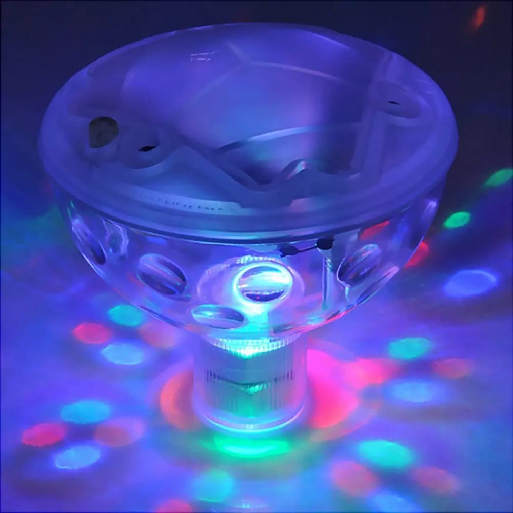 Flottant sous-marin LED Disco lumière lueur spectacle piscine jacuzzi Spa lampe à piles multicolore 