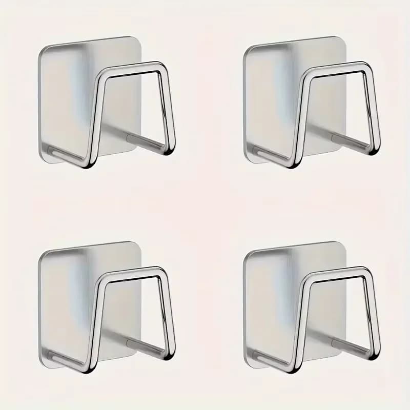 Support de rangement de cuisine 4 pièces, planche à découper murale sous armoire sans poinçonnage, m