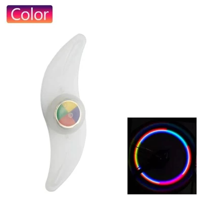 Feu de rayons de roue de vélo, 3 Modes LED, étanche, avertissement de sécurité, facile à installer, 