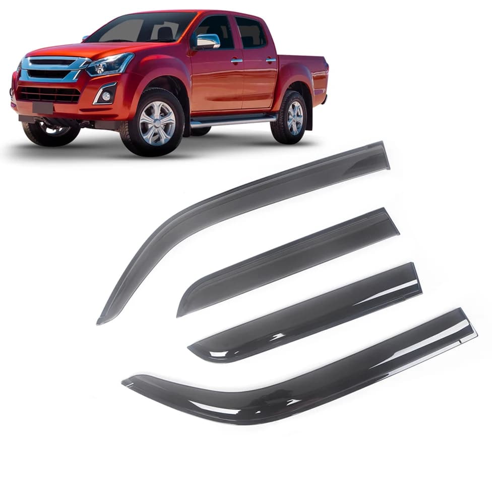 Visière de fenêtre latérale de voiture pour ISUZU D-MAX 2002 – 20224, protection contre le soleil et