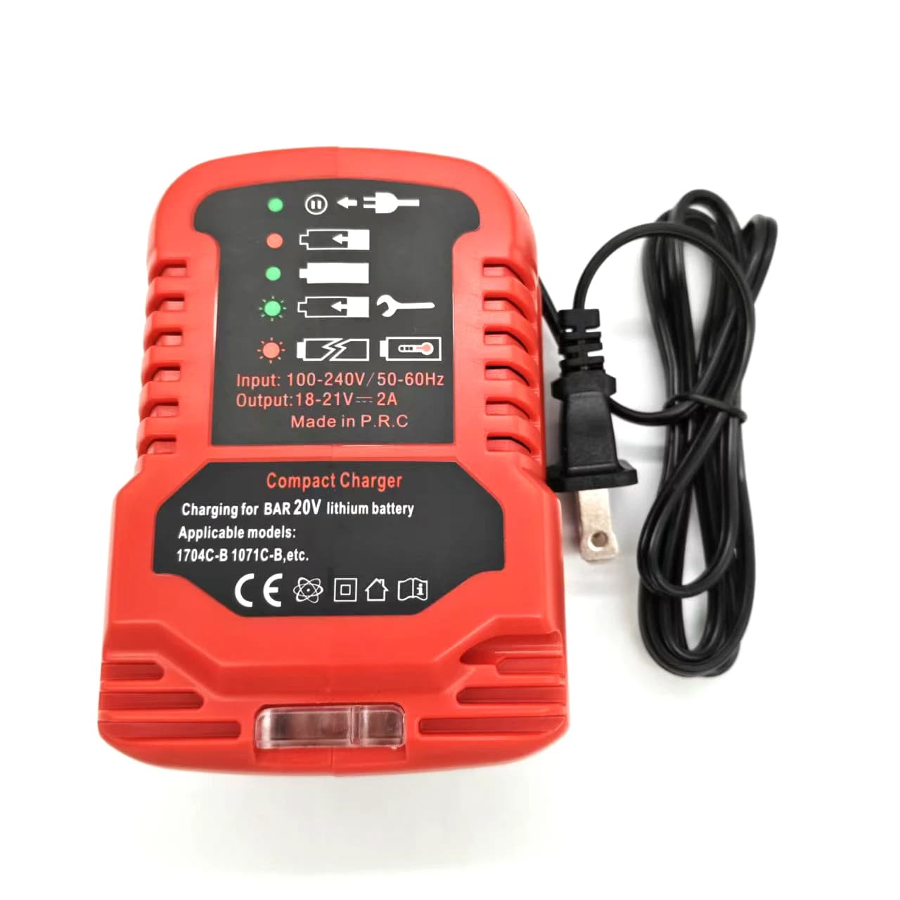 Chargeur de batterie portable sans fil, chargeur d'outil électrique, mini chargeur rapide compatible