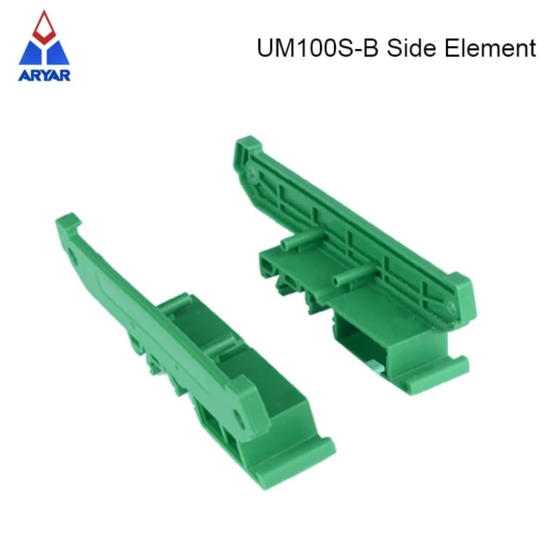 Base de panneau de profil UM100S, largeur 100mm, PCB, montage sur Rail Din, support PCBA