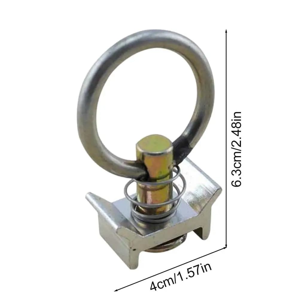 Rail d'arrimage de commande de voie en L de 0.5M, Rail de compagnie aérienne en aluminium pour la fi
