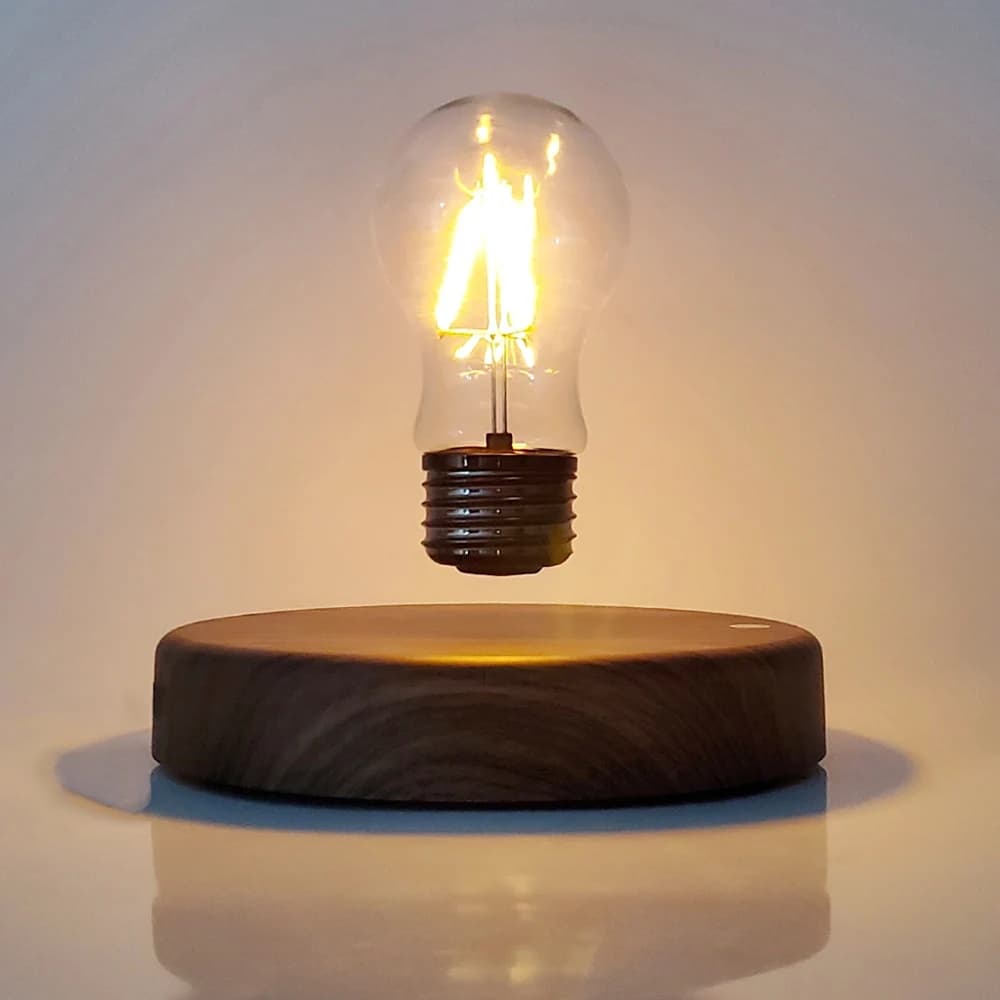 Lampe à lévitation magnétique créativité ampoule LED en verre flottant maison bureau décoration de b
