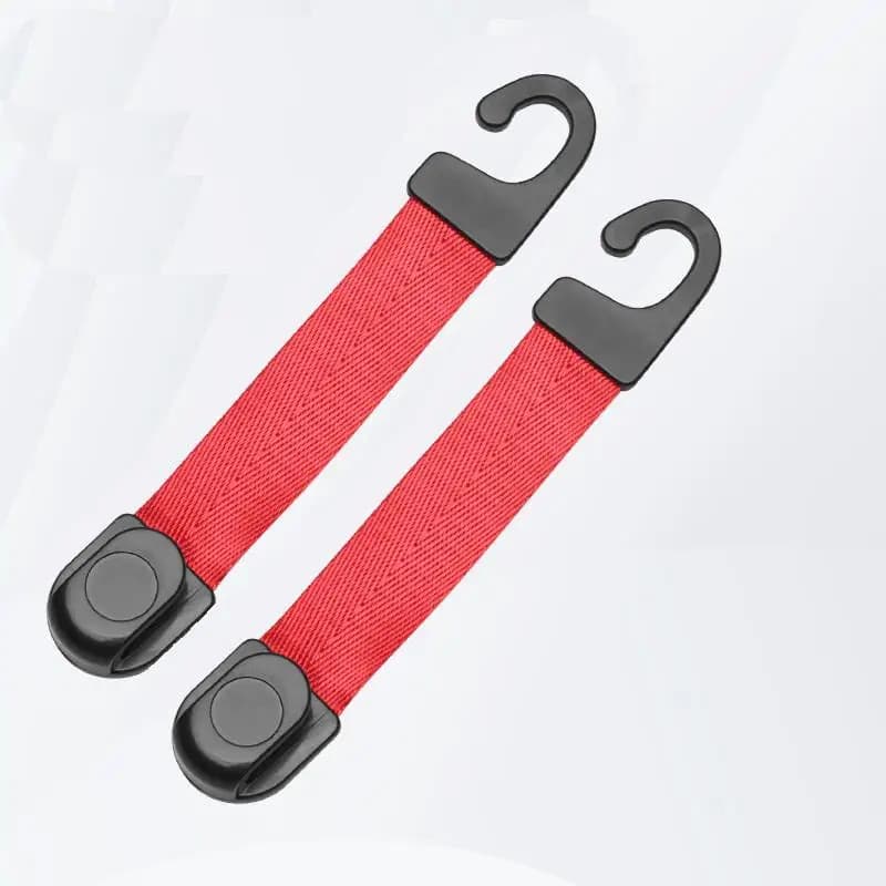 Pack d'accessoires automobiles de 2, crochets pour appui-tête de voiture pour le rangement des sacs,