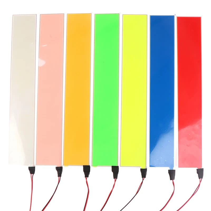 Bande lumineuse électroluminescente pour la maison, panneau EL flexible, rétro-éclairage, lampe pour
