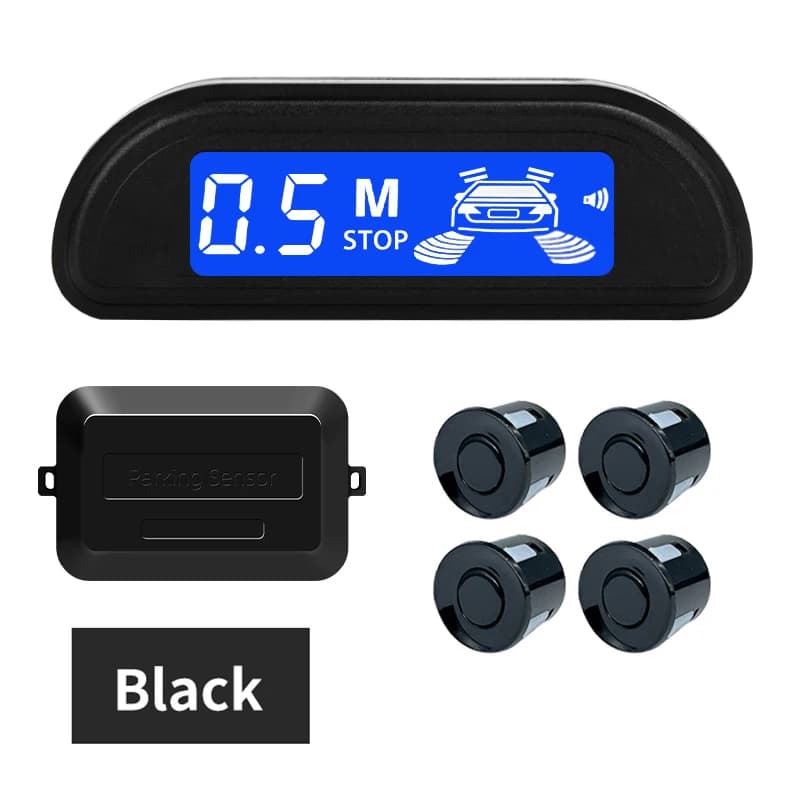 Kit de capteurs de stationnement de voiture Hippcron avec moniteur LED inversé Parktronic automatiqu