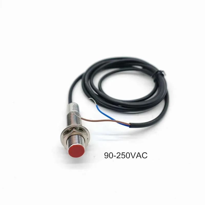 Capteur de proximité inductif cylindrique CHUX 220V AC M12 Im12, distance de détection 2mm 4mm 12mm,