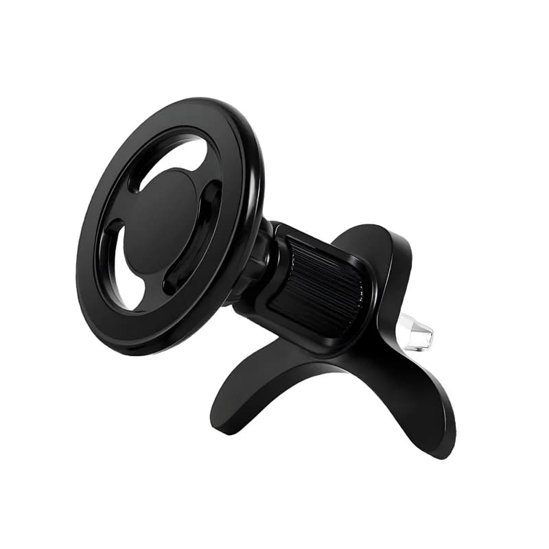 Support de chargeur magnétique sans fil pour voiture, 15W, Rotation à 360 degrés, Angle réglable en 