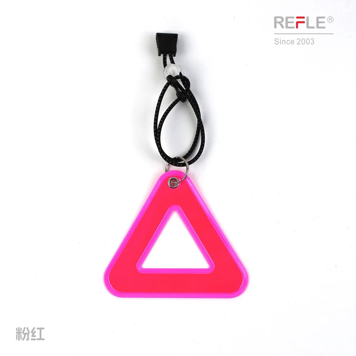 Plaque triangulaire réfléchissante pour selle de vélo, double face, avertissement de sécurité pour l