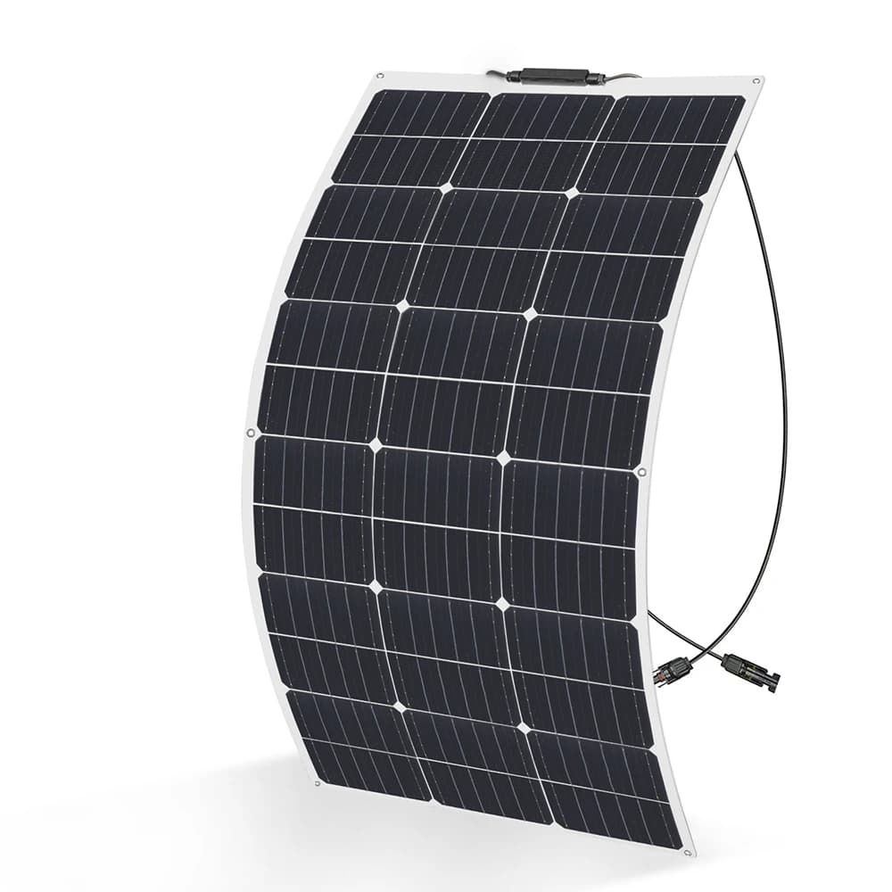 Panneaux solaires 200w  Panneau solaire 100W  Kit panneau solaire 12v 300W  Batterie solaire flexibl